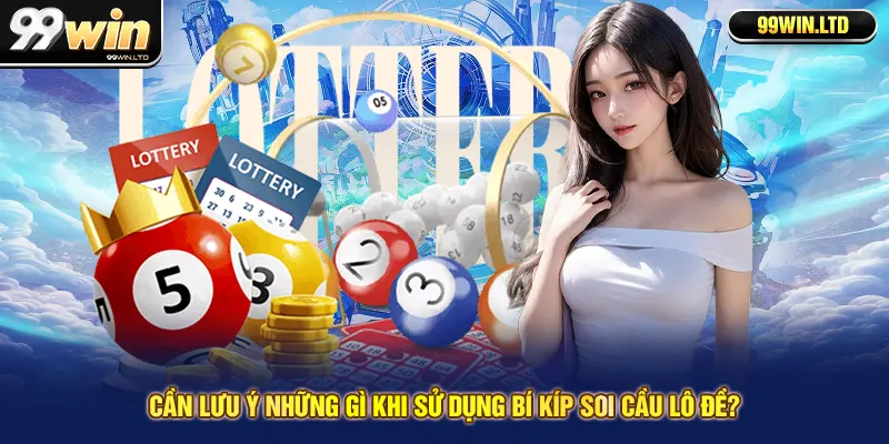 Cần lưu ý những gì khi sử dụng bí kíp soi cầu lô đề?